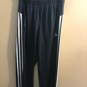 Boys Navy Adidas Training Pants Medium 11-12Y Soccer